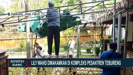 Jenazah Lily Wahid Dimakamkan di Kompleks Pesantren Tebuireng