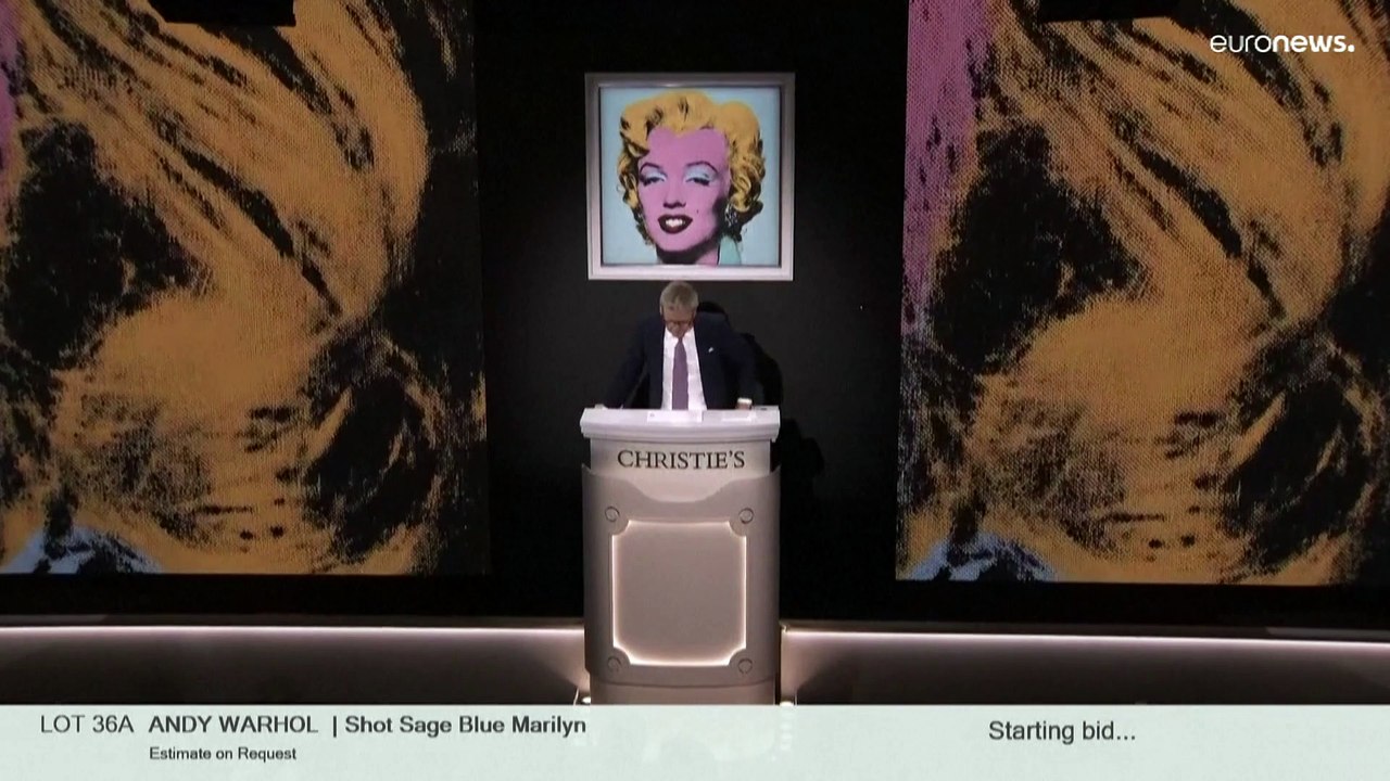 Monroe unterm Hammer - Warhol-Porträt erreicht Rekord in 4 Minuten