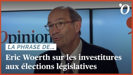 Eric Woerth: «Rester dans l’opposition de façon stérile pendant cinq ans n’a pas beaucoup d’intérêt»