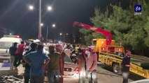 إصابتان بحادث سير مروع على طريق البحر الميت