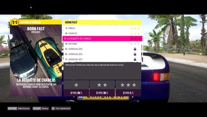 Forza Horizon 5 born fast ep 3 la requète de charlie