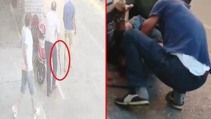 2022 yılında Orta Çağı aratmadı! Bir metrelik kılıçla husumetlisine dehşeti yaşattı