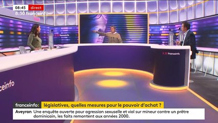 Législatives : François Ruffin propose d'"indexer les salaires sur l'inflation" et de les financer en "taxant les profits"