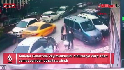 Anneler Günü'nde kayınvalidesini darbeden damat adliyede