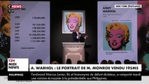 Un portrait de Marilyn Monroe par Andy Warhol, vendu 195 millions de dollars hier soir à New York, est devenu l’œuvre d'art du XXe siècle la plus chère jamais vendue lors d'enchères publiques - VIDEO