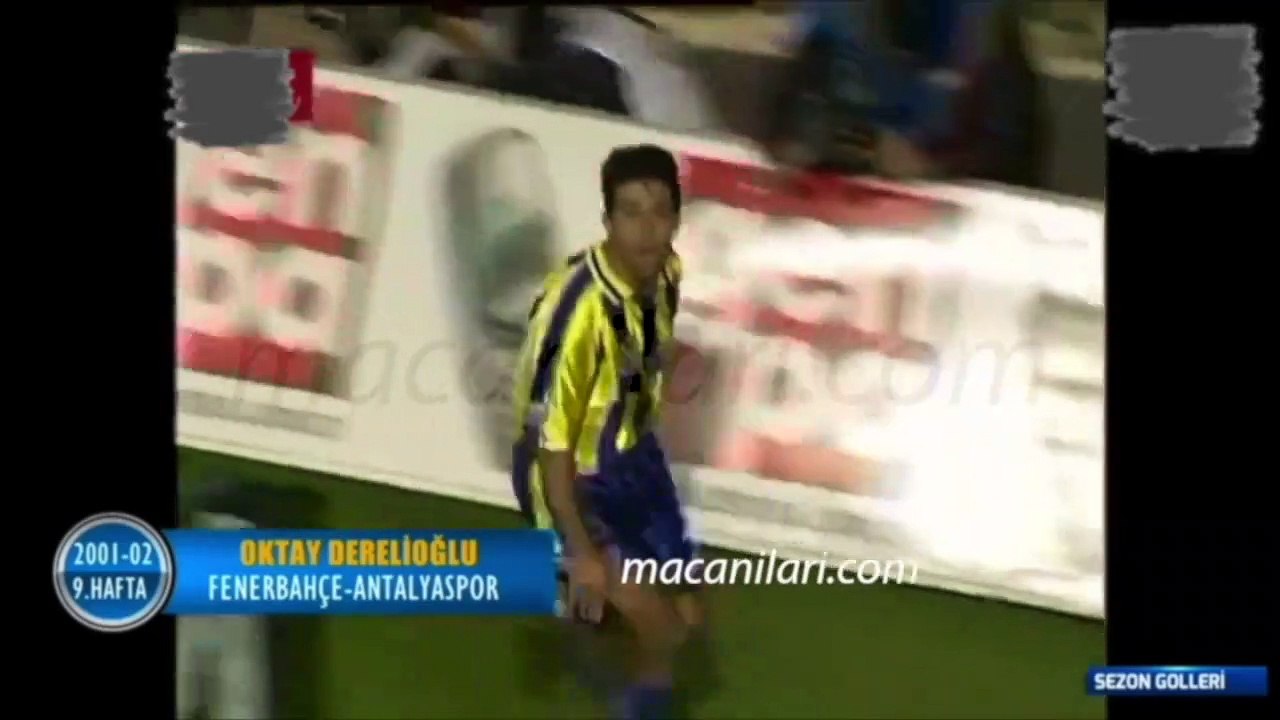 Fenerbahçe 3-2 Antalyaspor [HD] 20.10.2001 - 2001-2002 Turkish Super League Matchday 9 (Only Fenerbahçe's Goals)