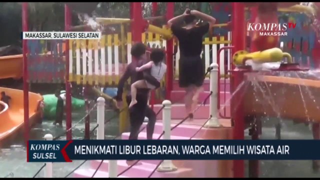 Menikmati Libur Lebaran, Warga Memilih Wisata Air