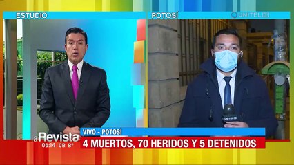 Cinco aprehendidos por la estampida con muerte en Potosí