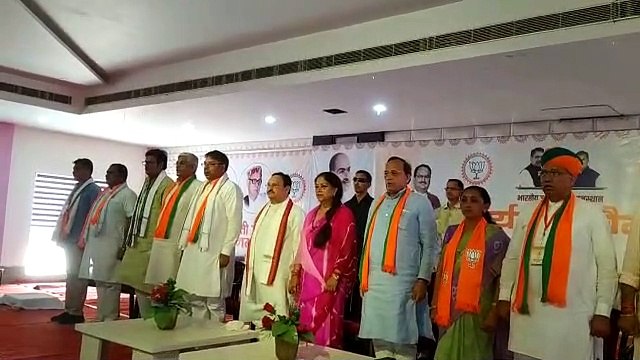 बीकानेर में BJP की संभाग बैठक में जेपी नड्डा ने गहलोत सरकार को उखाड़ने का दिलाया संकल्प