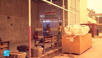 العواصف الترابية الشديدة في العراق تسبب مشكلات بالتنفس للآلاف