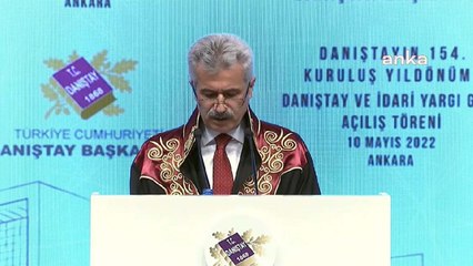 Danıştay Başkanı Yiğit, Anayasayı eleştirdi: "Zapturapta alan anlayışı ve o dönemin ruhunu barındırıyor"