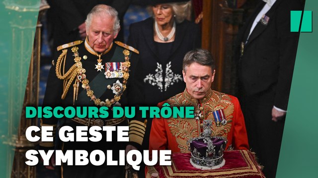 La reine était (un peu) présente malgré tout à son traditionnel discours du trône