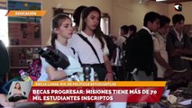 Becas Progresar: misiones tiene más de 70 mil estudiantes inscriptos