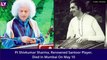 Pt Shivkumar Sharma, Santoor Maestro Dies Of Heart Attack, Aged 84: Tributes Pour In