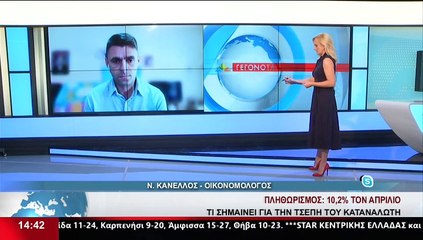 Ο Οικονομολόγος, Νίκος Καννέλος, στο δελτίο του STAR Κεντρικής Ελλάδας