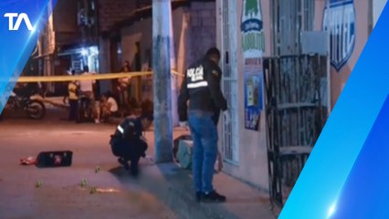 Dos personas fueron asesinadas con varios disparos