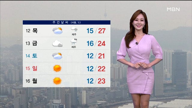 [종합뉴스 날씨]내일 전국 흐린 하늘, 큰 일교차 주의