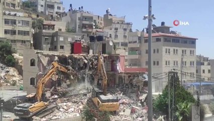 İsrail güçleri, 30 Filistinliyi evsiz bıraktı