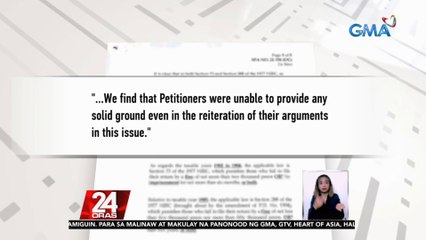 Comelec en banc, ibinasura ang 3 motion for reconsideration sa disqualification case ni Bongbong Marcos | 24 Oras