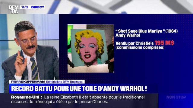 Ventes aux enchères : record battu pour une toile d'Andy Warhol