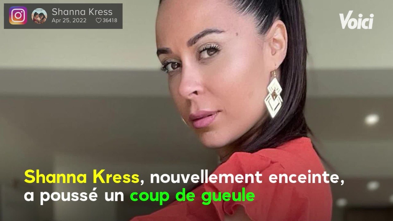 Voici : Shanna Kress enceinte : elle pousse un gros coup de gueule contre la télé-réalité