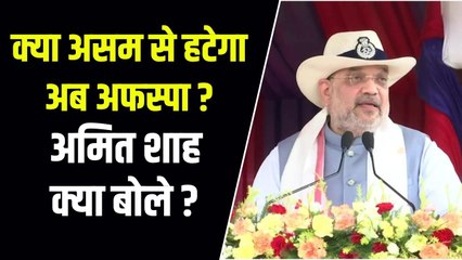 अमित शाह बोले- हम असम के सभी क्षेत्रों से AFSPA हटाने के लिए प्रतिबद्ध