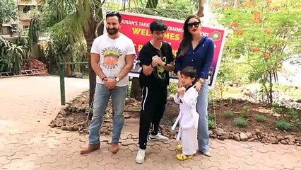 Tải video: Taimur Ali Khan Is Promoted To Yellow Belt In Taekwondo; Poses For The Paps