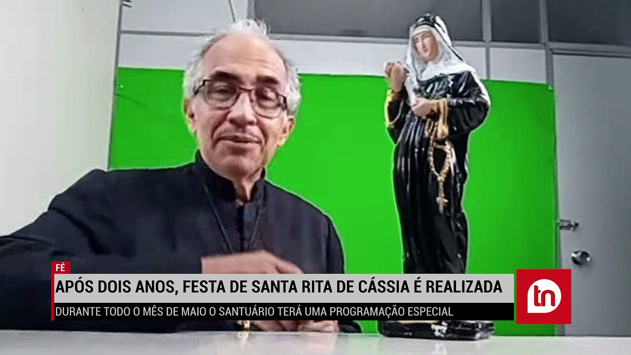 Após dois anos, festa de Santa Rita de Cássia será realizada