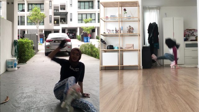 'Just me and my downfalls! - Girl shares hilarious journal of her skating fails '