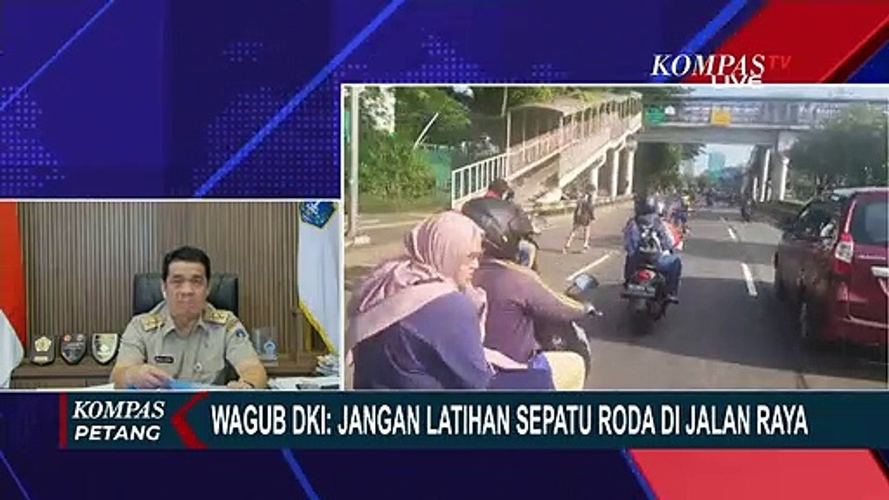 Sebut Sudah Ada Fasilitas untuk Main Sepatu Roda, Wagub DKI Jakarta: Jangan Latihan di Jalan Raya