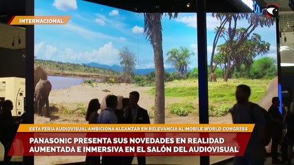 Panasonic presenta sus novedades en realidad aumentada e inmersiva en el Salón del Audiovisual