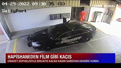 Hapishaneden film gibi kaçış hikayesi: ABD'de bir cinayet mahkumu gardiyan ile kaçtı
