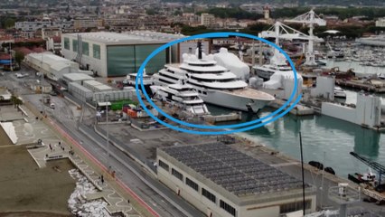 Le superyacht «Shéhérazade», immobilisé en Italie, appartient-il à Vladimir Poutine ?