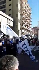 Protesta por adicionales - Minería y Hacienda