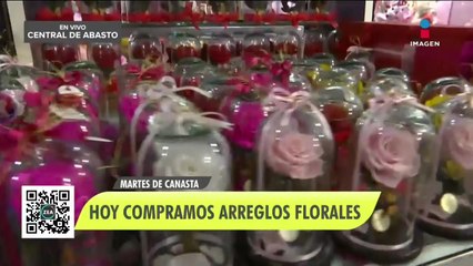 Así los precios de los arreglos florales en la Central de Abasto este 10 de mayo