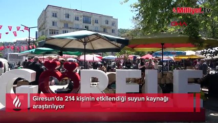 Giresun'da 214 kişi peş peşe hastanelik oldu! Suyun kaynağı araştırılıyor
