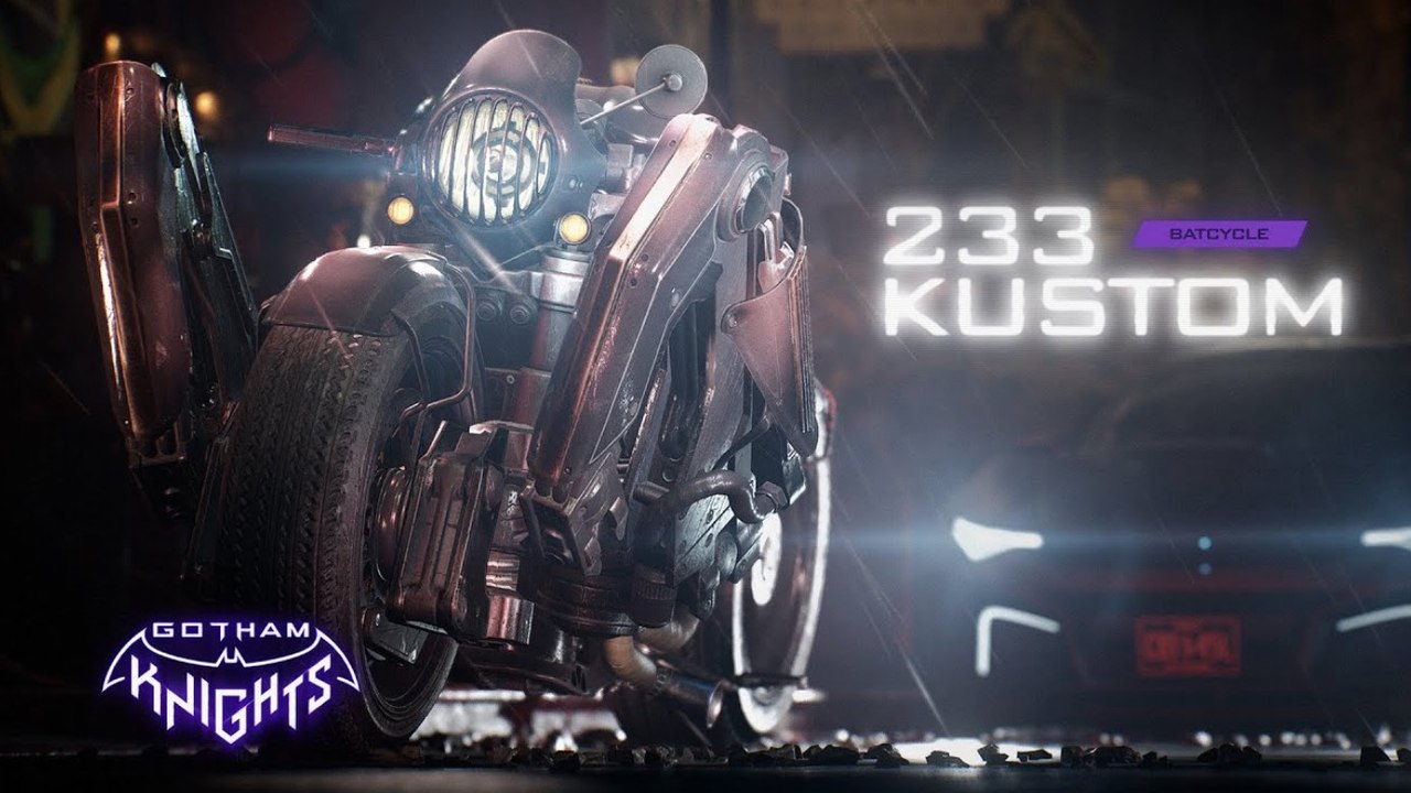 Gotham Knights - 233 Kustom Batcycle - Trailer...