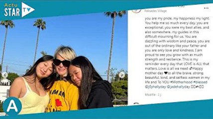 Laeticia Hallyday : son message poignant à ses filles, toujours unies dans la douleur