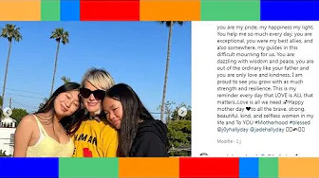 Laeticia Hallyday  son message poignant à ses filles, toujours unies dans la douleur