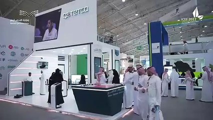 فيديو مطوَّر بأيادٍ سعودية .. روبوت يتجول بين ممرات المؤتمر_والمعرض_الدولي_للتعليم ويقدم تجربة ثريّة للزائرين. - واس_عام