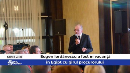 Știrile zilei la Sibiu - Eugen Iordănescu a fost în vacanță în Egipt cu girul procurorului, S-au pus în vânzare biletele la FITS şi Minorul care a omorât o femeie la Mediaș rămâne după gratii