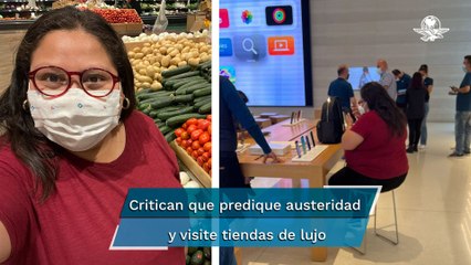 Captan a senadora Citlalli Hernández en tienda Apple de Polanco; "también voy al super", dice