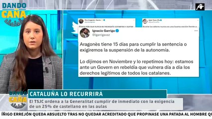 El TSJC da 15 días a la Generalitat de Cataluña para aplicar la sentencia del 25% del castellano en todas las escuelas