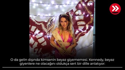 8 yaşından beri düğününü planlıyor! 'Bu yasaklara uymayan gelemez'