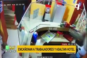 Piura: ladrones armados asaltan a trabajadores de hotel y se llevan más de S/ 5 mil