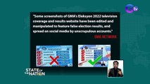 Ang pahayag ng GMA Network Inc., kaugnay sa mga kumakalat na screenshot mula sa eleksyon coverage ng GMA | SONA