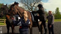 Lorraine Kelly rides horse for first time since accident