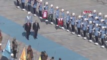 Cumhurbaşkanı Erdoğan, Kazak mevkidaşını karşıladı