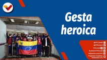 Deportes VTV |  Atletas retornan a Venezuela tras gesta histórica en Rosario, logrando un total de 79 medallas