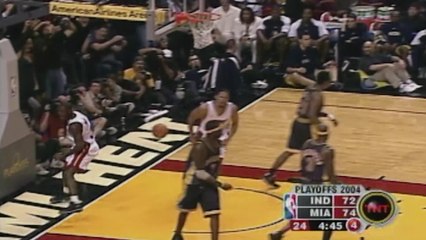 This Day in History: Dwyane Wade reacts to his poster slam vs IND